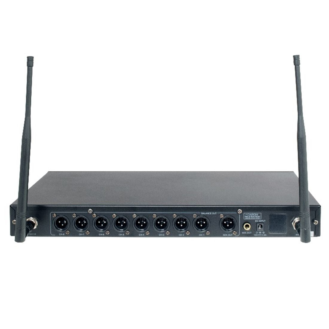 VOCOPRO | UDX-OCTO  Professional Eight-User Digital PLL Wireless Microphone Receiver with ''Mic-on-chip'' Technology